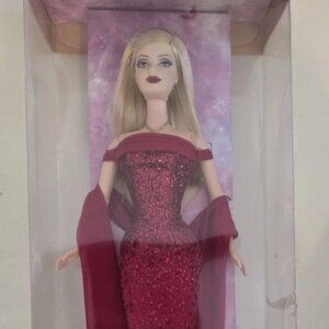 July Ruby Birthstone Collection Barbie Doll 2002 Mattel C5325